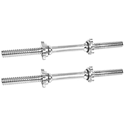 Komodo Spinlock Dumbbell Bars - 1 Inch Standard 2 Bar Set (18 Inch)