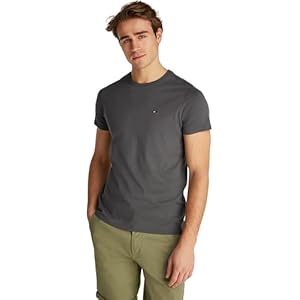 Tommy Jeans Herren T-Shirt Kurzarm Original Slim Fit