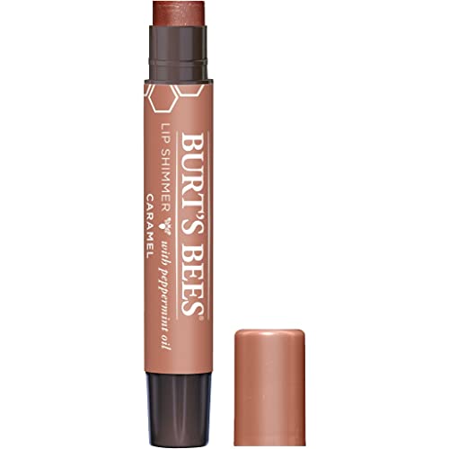 Burt's Bees Lip Shimmer, Caramel 0.09 oz by Burt's Bees