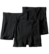 [ニッセン] オーバーパンツ サニタリー スパッツ レディース 防水 抗菌防臭 綿混 ハイウエスト 深ばき ストレッチ ムレにくい セット 3枚組