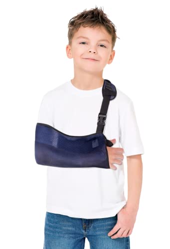 Armschlinge atmungsacitv mit weich gepolstertem Schultergurt - Blau - XX-Small