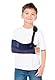 Armschlinge atmungsacitv mit weich gepolstertem Schultergurt - Blau - XX-Small