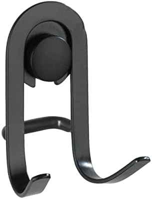 WENKO Turbo-Loc® Quadro gancio da parete Duo - Fissaggio senza trapano, Acciaio inossidabile, 6.5 x 6.5 x 3.5 cm, Cromo