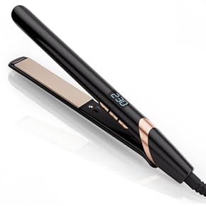 ストレートヘアアイロン ブラック/ゴールド ストレートヘアアイロン ブラック/ゴールド