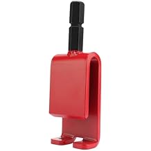 43416 Red Anchor Install Adapter Compatible with Eskimo and All Ice Anchor Drills, Ice Anchor Installation Tool Accessories for Ice Fishing Shelters Tent