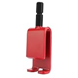FIX ZHANG 43416 Red Anchor Install Adapter Compatible with Eskimo and All Ice Anchor Drills, Ice Anchor Installation Tool Accessories for Ice Fishing Shelters Tent