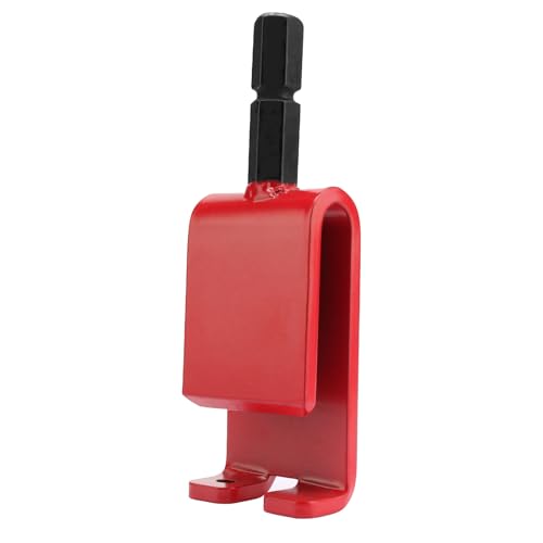 FIX ZHANG 43416 Red Anchor Install Adapter Compatible with Eskimo and All Ice Anchor Drills, Ice Anchor Installation Tool Accessories for Ice Fishing Shelters Tent