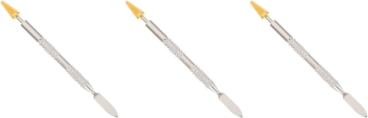 DOITOOL 2pcs Dual-use Leather Dye Pen for Edge Treatment and Adhesive Application Portable Leather Craft Tool for Handbags Belts and More and Reusable Design
