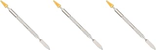 DOITOOL 2pcs Dual-use Leather Dye Pen for Edge Treatment and Adhesive Application Portable Leather Craft Tool for Handbags Belts and More and Reusable Design
