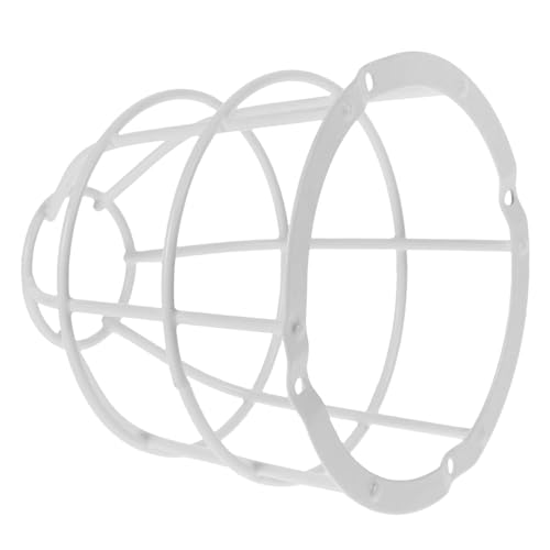 Hoement Jaula Protectora de Alarma de Hierro para Detector de Humo Protección Integral y Durabilidad, Adecuada para Uso Comercial y Hotelero