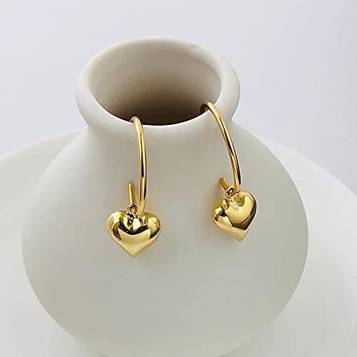 Accessoires pour petite amie : boucles d'oreilles coeur et rondes