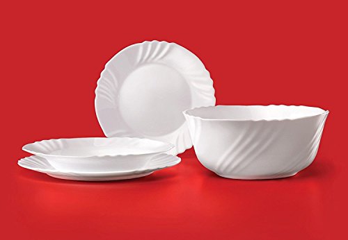 Offerta servizio piatti Ebro per 6 persone 19 pezzi Bormioli Rocco