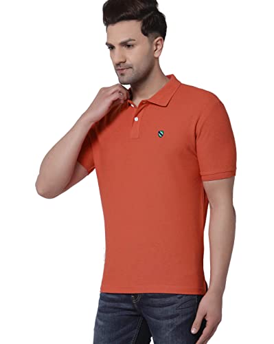Image of Men's Casual Cotton Polo Tshirt (N1002-AIRFORCE mp)