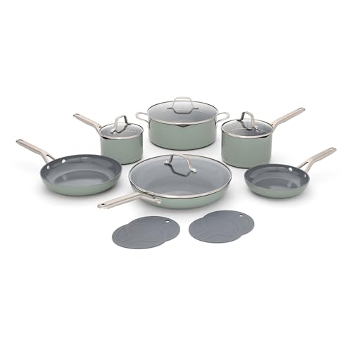 Calphalon® Ceramic Nonstick 12-pc. Cookware Set