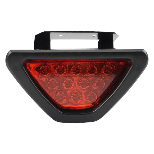 Luz de freno triangular y luces intermitentes de advertencia trasera para coche y moto 5