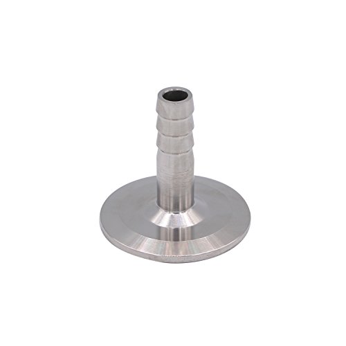 DERNORD 2 Pack 1.5" Tri Clamp to 0.5" Hose Barbed Adapter SUS304 Sanitary Hose Barb Pipe Fitting by DERNORD - Used condition - Image 2