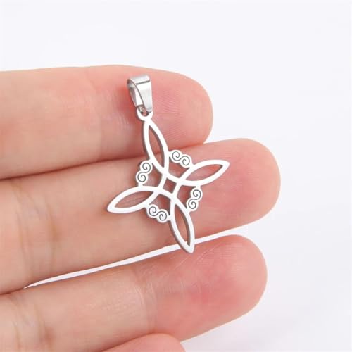Pendentifs nœuds de sorcière, parfaits accessoires pour fabriquer des bijoux cadeaux