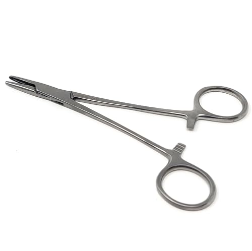 Premium Grade Mayo Hegar Needle Holder Driver 5.5\"(14cm) - Thumbnail 5