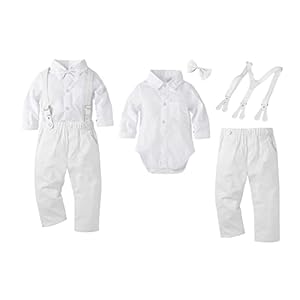 Christening Clothes Cake Wedding Tuxedo Outfit Baby Boys Formal Suit Gentleman Bowtie Romper Shorts