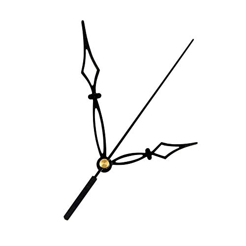 Image of Ajanta Mfg. Battery Operated, Quartz Movement Plastic Machine for Wall Clock (Black)