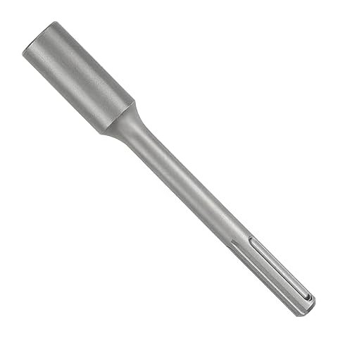 SDS-Max 18mm Diameter Shank Ground Rod Driver for 5/8 Inch and 3/4 Inch Ground Rods, Work with Bosch Dewalt Milwaukee Hilti and Other SDS Max Rotary Hammers and Demolition Hammers Cover