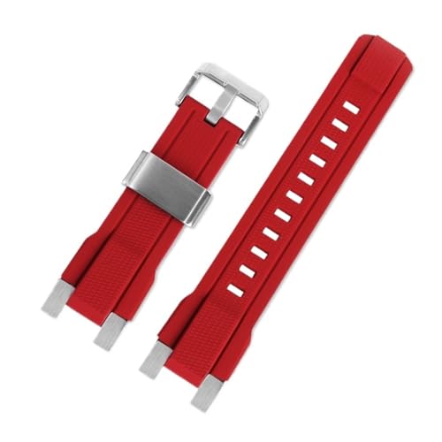 Bracelet silicone et acier pour Casio G-Shock MTG-B2000