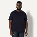 Amazon Essentials Men's Regular-Fit Short-Sleeve Crewneck T-Shirt, Pack of 6, Black, Medium