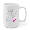 Panvola Im Not A Regular Aunt Im A Cool Aunt Gifts Mothers Day From Niece Nephew Sister Brother Husband Boyfriend New Tia Ceramic Coffee Mug White 15 oz