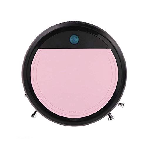 Intelligenter Staubsaugerroboter, Navigationsgerät, Roboter, 7,5 cm, dünn, starke Saugkraft für Haare, Teppich für alle Arten von Böden, Grün / Weiß