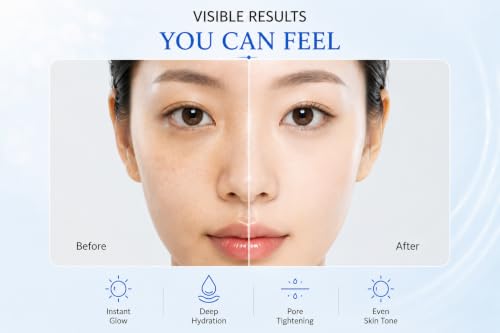Image of Korean Collagen Facial Kit | 6-Step Korean Skincare Ritual | Collagen Peptides, Hyaluronic Acid & Niacinamide | Hydrating & Brightening Facial Kit | Salon-Style Glow at Home | Suitable for All Skin Types