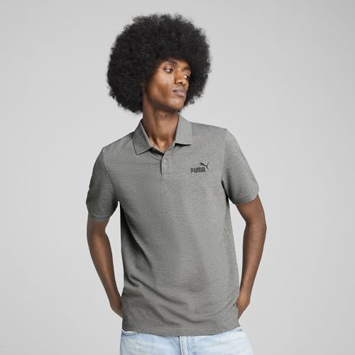 Image of Puma Men Cotton Solid Regular Fit Polos