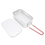 Generic Fiambrera de Aluminio para Exteriores, Fiambrera Aislada para Senderismo