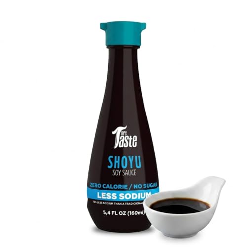 Mrs Taste Sugar Free Soy Sauce, Zero Calories, Low Sodium, Zero Sugar, Keto Friendly, Paleo...