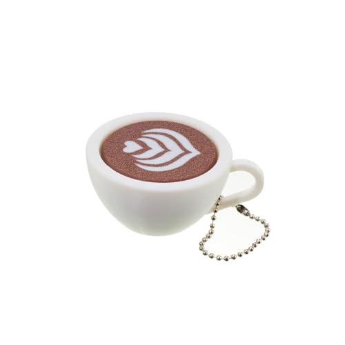 minihope Coffee Cup Click Keychain – Cute Stress Relief Toy