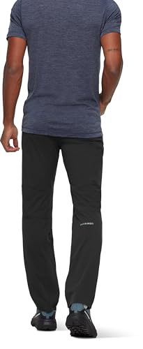 Mammut Runbold IV Pants Men | Wanderhose für Herren, Outdoor Kleidung, Für Hiking und Trekking | 56, Schwarz