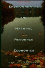 Environmental and Natural Resource Economics