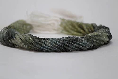 Moss Aquamarine multi rondelle beads pour éviter les bijoux ternes et fragiles