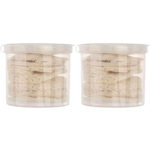 Didiseaon 22 Pcs Loofa Face Pads Facial Loofah Pads Face Makeup Remover Makeup Removing Pads Cotton Wipes Bathing Reusable Face Pads Lolita Accessories Scrub Skin Clean Face Towel