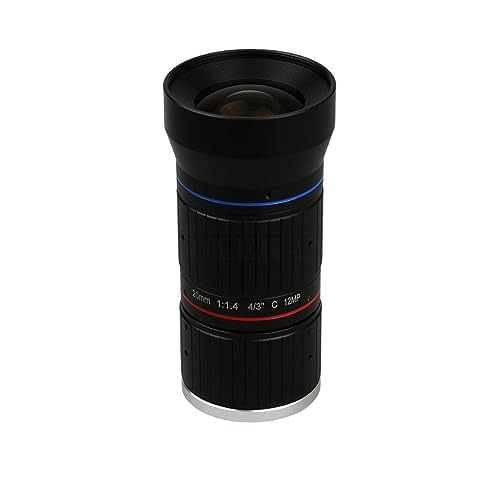 Objectif Ultra 4K 12MP 20mm F1.4 avec monture C pour caméra de police