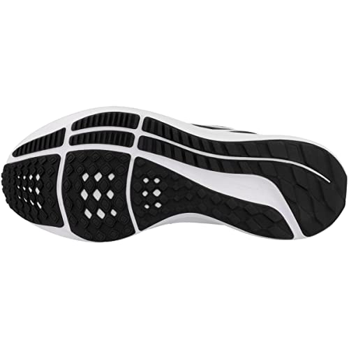 NIKE Women's Air Zoom Pegasus 39Sneaker, Black White Dk Smoke Grey, 6 US