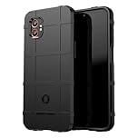 SCL Phone Case for Samsung Galaxy XCover7 Pro - Heavy Duty Shockproof Phone Cover with Rugged Grid Armor Design, Military Tactical Phone Cover for Samsung XCover 7 Pro - Black