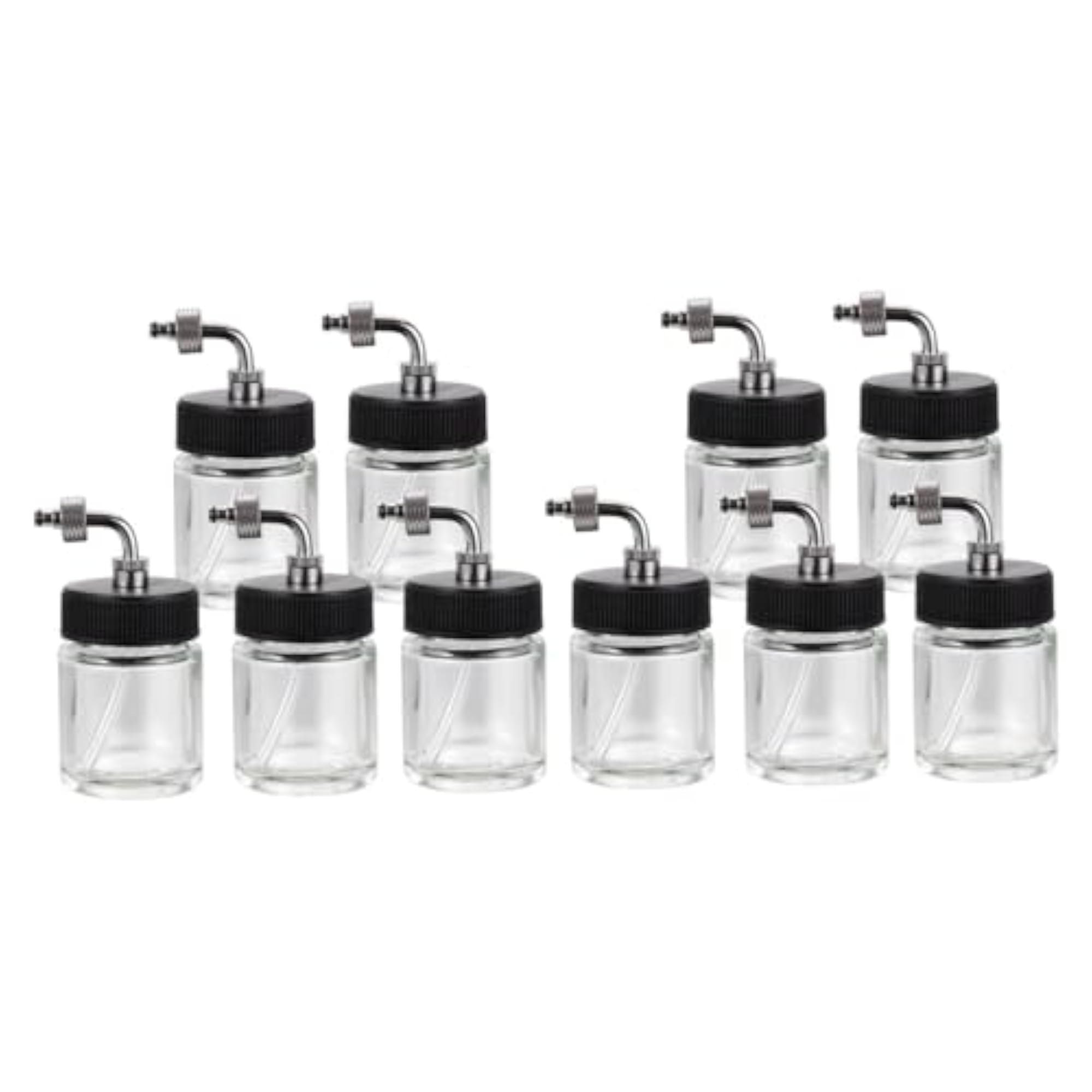 10 Pieces Airbrush Bottles for Professional Painting Tools