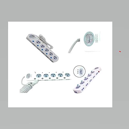 EXTENSAO ELETRICA BARRA UNIVERSAL 16 TOMADAS 5 PADRÃO - 5MTS