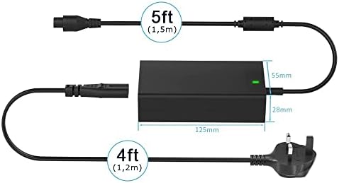 Newding 90W Universal Laptop Charger 20V 19.5V 19V 18.5V 18V 16V 15V Notebook Power Supply AC Adapter for HP Dell XPS Lenovo Yoga AUSU Acer Aspire Vivobook Samsung Toshiba Sony with 16 Tips