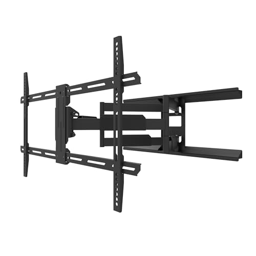 Kanto LDX690 Full Motion TV Wall Mount for Most 40" - 90" TVs - Supports TVs up to 125lbs - Extends up to 28” - Sits 2.2” from the wall - Max VESA 700x400 by Kanto - Used condition - US$78.13