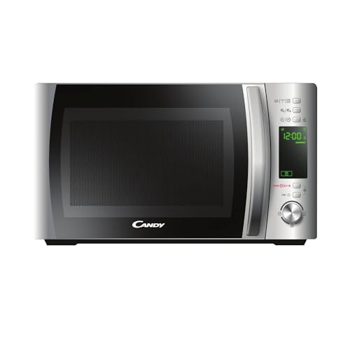 Candy CMXG20DS Micro-ondes, Puissant 700W + Puissance Grill 1000W, Capacité 20L, Ecran numérique, Application Cook-in