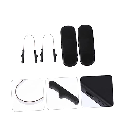 minkissy 2 Conjuntos De Raspadores Requintados De Cuidados Bucais Saudáveis Limpadores Orais Ferrame