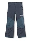 an Knien robust verstärkt Jack Wolfskin Unisex Kinder Icy Mountain Pants K Freizeithose, Night Blue, 164 EU