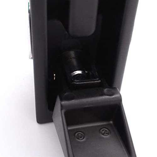 Loquet compression réglable anti-vibration pour meuble noir - 6