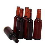 Petites bouteilles - petites et compactes, la mini bouteille de bière est réaliste et simulée, décor très décoratif et pratique, modèle de petites bouteilles de maison